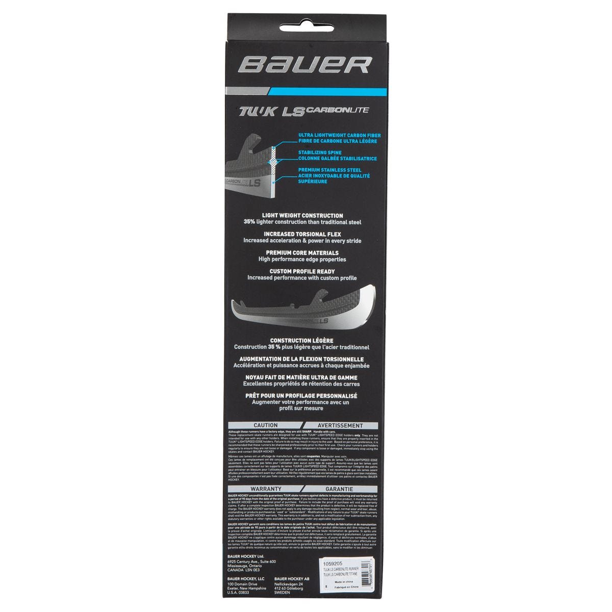 Лезвия Bauer Tuuk LS CARBONLITE_1