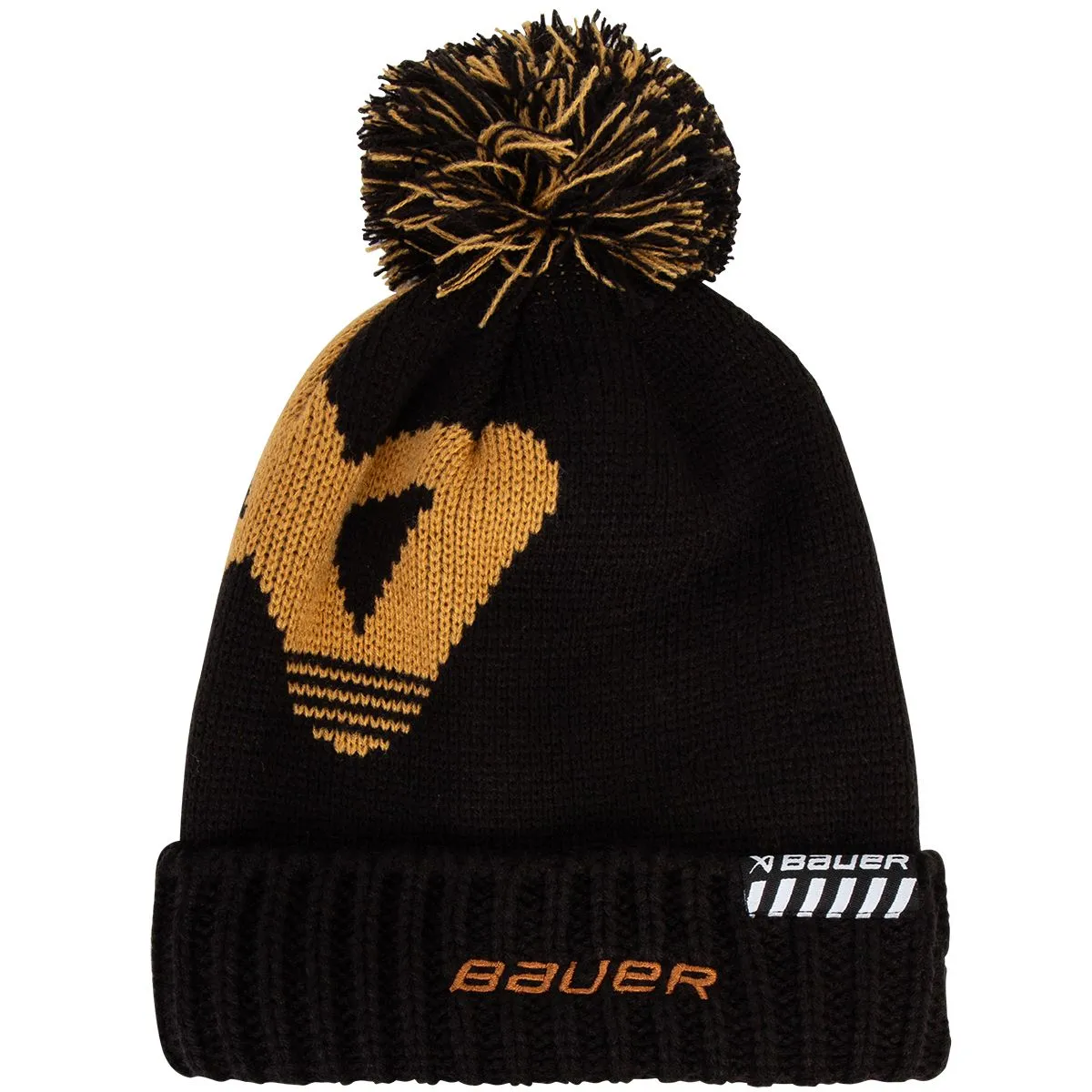 Цена на шапка bauer intarsia knit pom yth s24Шапка Bauer INTARSIA KNIT POM YTH S24