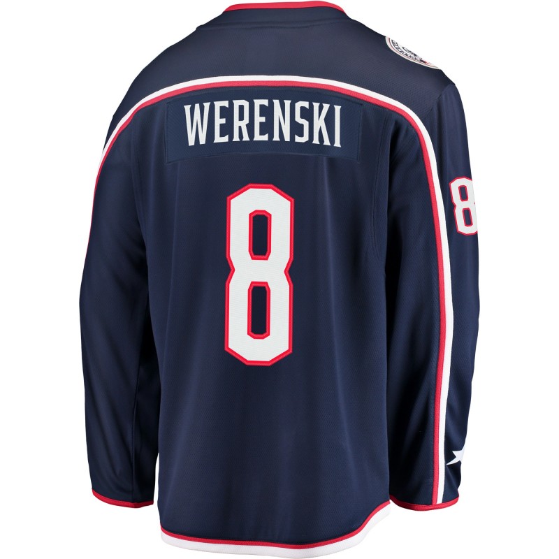 Цена на джерси nhl adidas columbus blue jackets home werenskiДжерси NHL Adidas Columbus Blue Jackets Home WERENSKI