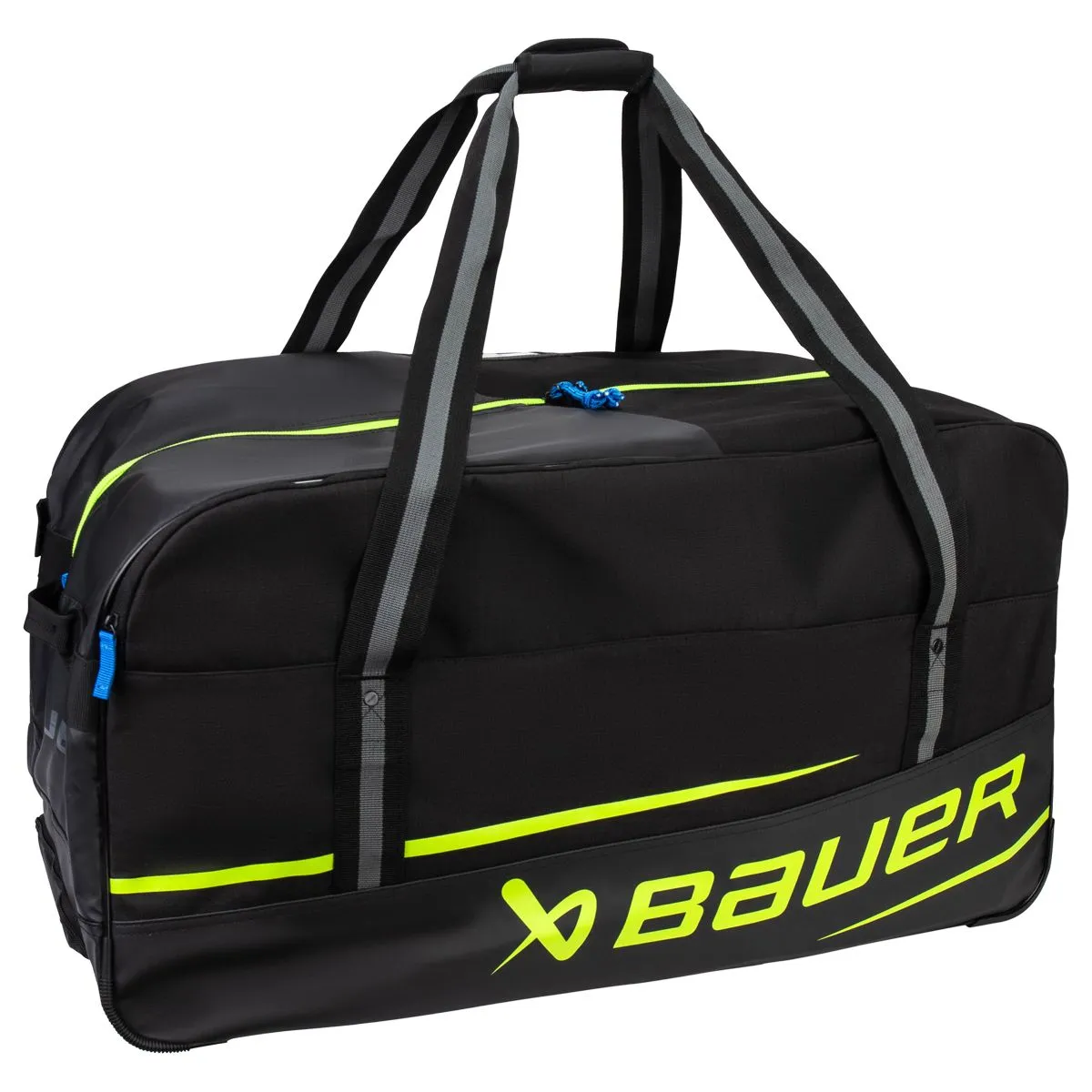 Сумка на колесах Bauer Premium JR S24 (Black/Green )