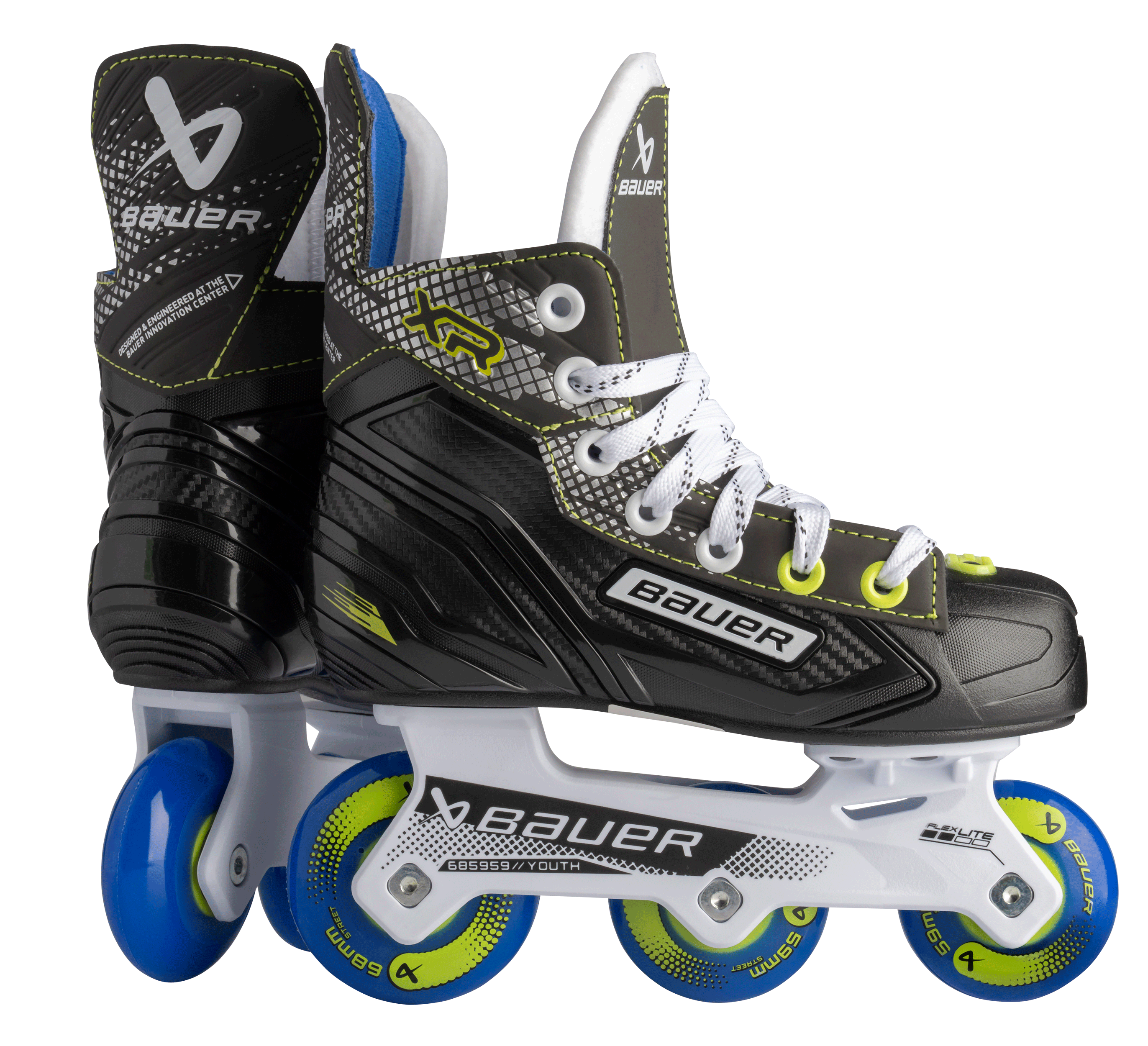 Цена на ролики хоккейные bauer rh xr s25 ythРолики хоккейные Bauer RH XR S25 YTH